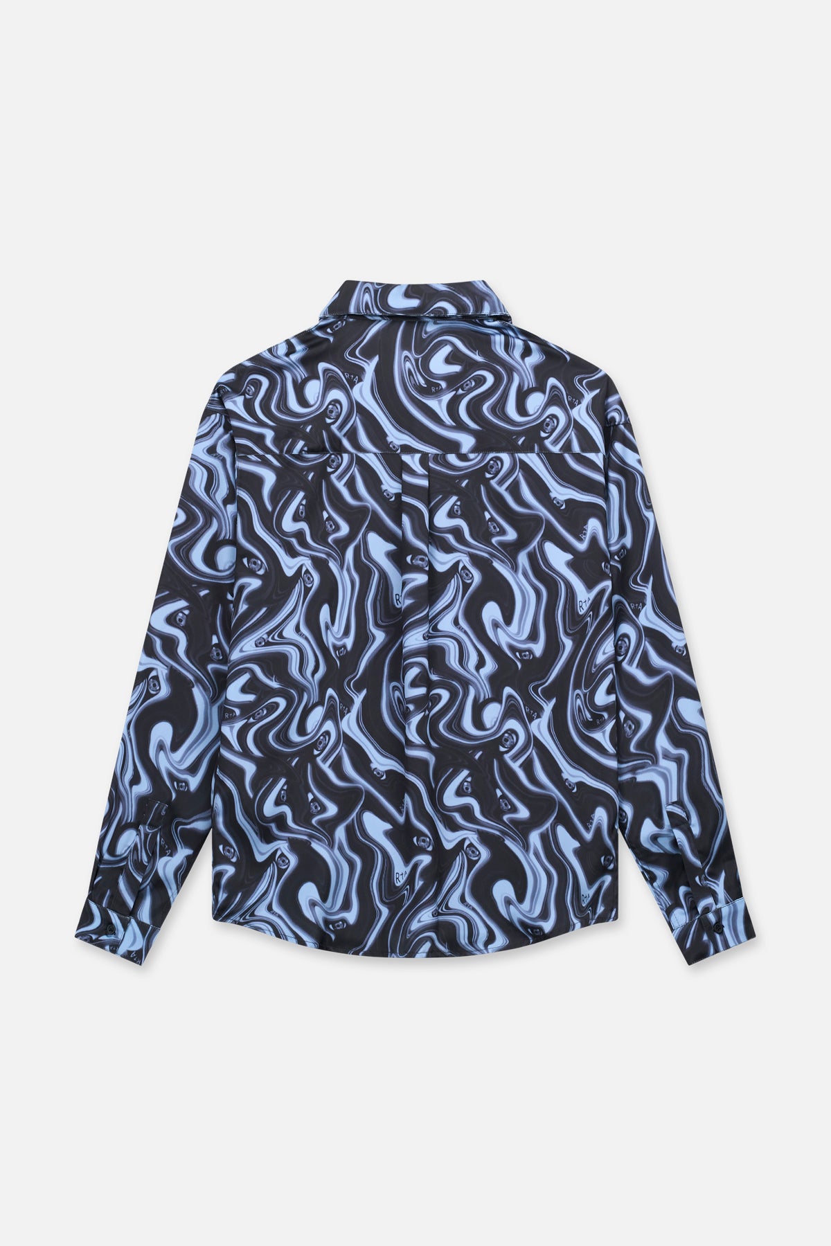 OMAR BUTTON UP SHIRT | BLUE ANGEL EYES - Image 2