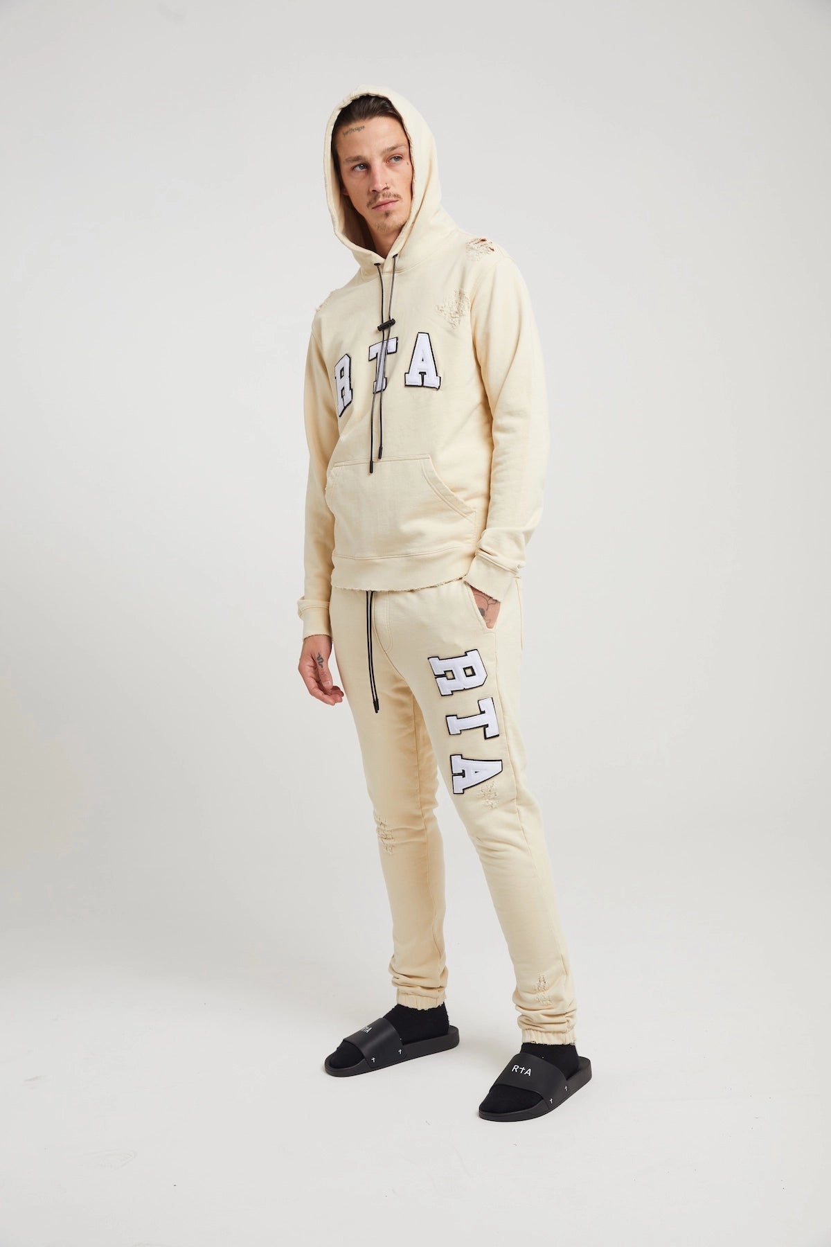 OWEN SWEATPANT | BEIGE COLLEGIATE - Image 5