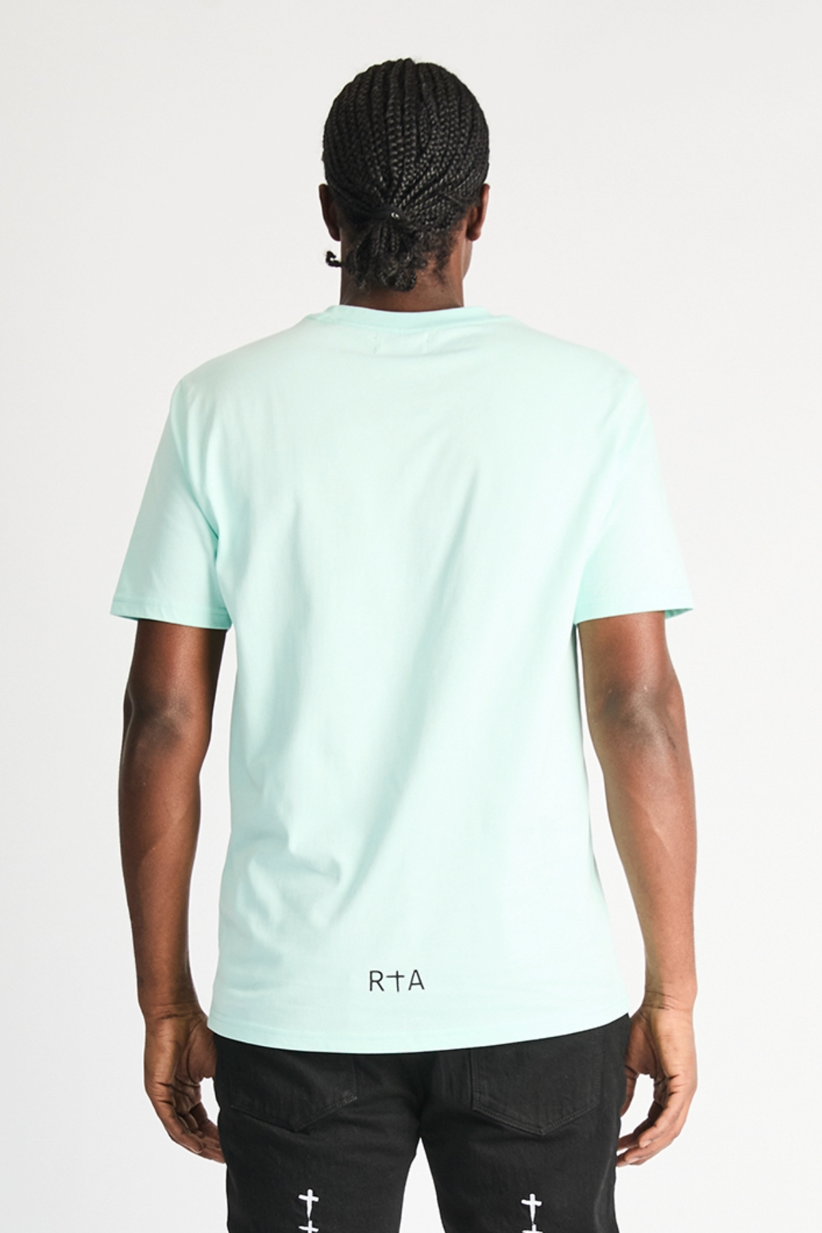 LIAM SHORT SLEEVE TEE | TURQUOISE SPIKE RTA - Image 3